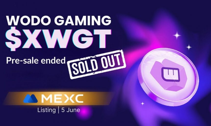 wodo-gaming's-$xwgt-pre-sale-reached-$550,000-target-in-record-time